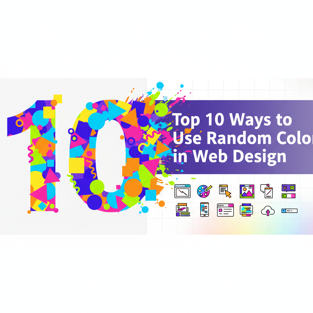 Top 10 Ways to Use Random Colors in Web Design