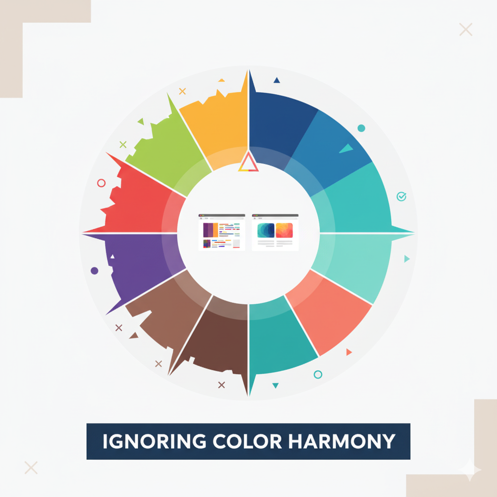 color palette mistake