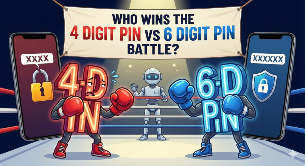 4 Digit PIN vs 6 Digit PIN Which Code Length is Safer for You