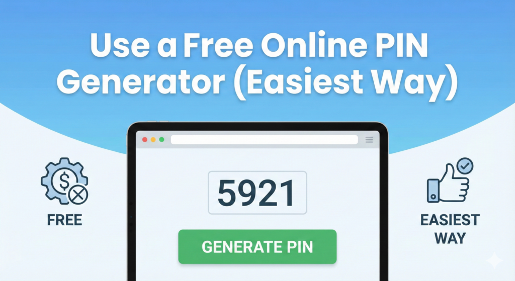How to Generate a Random 4 Digit PIN