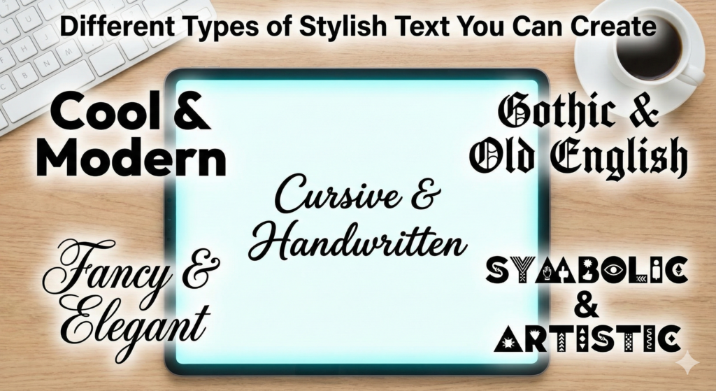 Stylish Text Generator - Create Fancy & Cool Text Online