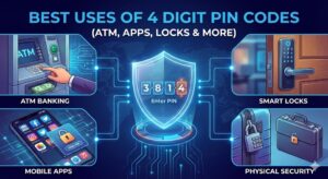 Uses of 4 Digit PIN Codes